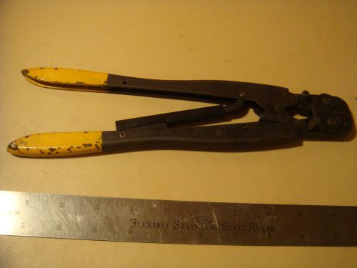 AMP 22-16 1-2 P.I.D.G crimpers vintage crimping tool works good