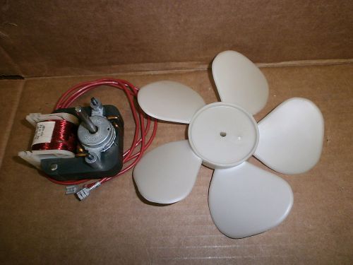 Battery charger cooling fan &amp; blade 120volts .69amps for sale