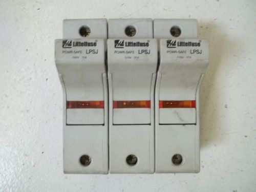 LITTELFUSE LPSJ30-3ID FUSEHOLDER 600V 30A *USED*