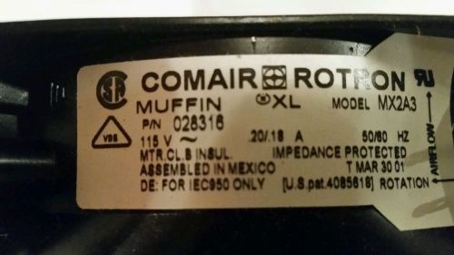 COMAIR ROTRON MODEL MX2A3