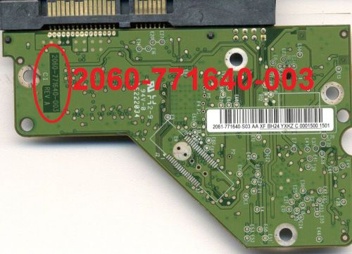 WD2500AAKX-083CA1 2061-771640-S13 AC WD2500AAKX 3.5&#039;&#039; SATA PCB +FW