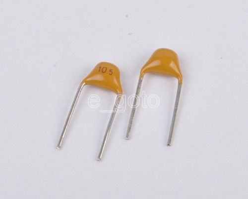 5pcs monolithic ceramic chip capacitor 1uf 105 50v for sale