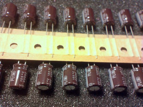 100uF 35V 105C 8mm x 11.5mm Electrolytic Capacitors -20pcs [ LCD Repair ]