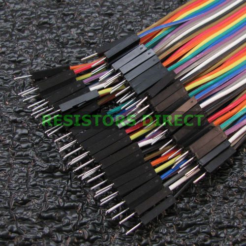 20cm dupont male to male 40pcs breadboard jumper wire arduino raspberry pi for sale