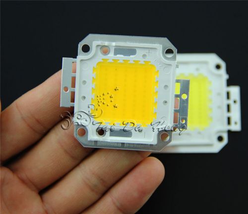 Hot 1pcs 50W Warm White LED SMD Lamp Chip Bright Bulb High Power For Flood Light