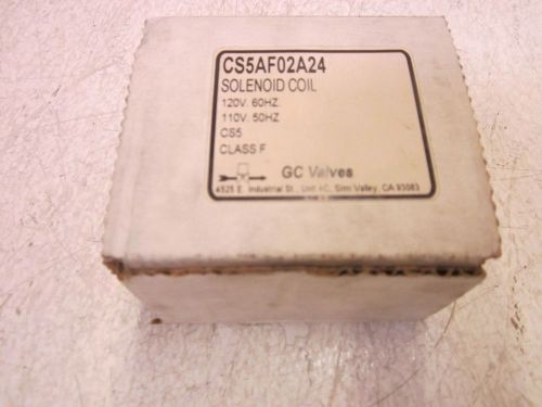 GC VALVES CS5AF02A24 SOLENOID COILS 120V *NEW IN A BOX*