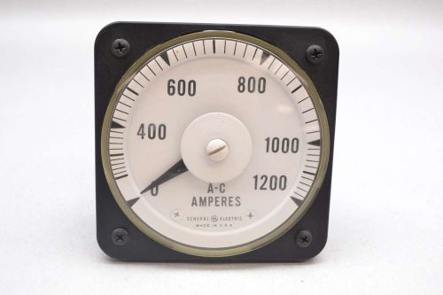 GENERAL ELECTRIC GE 50-103131-LSSV2 0-1200A AMP METER D430521