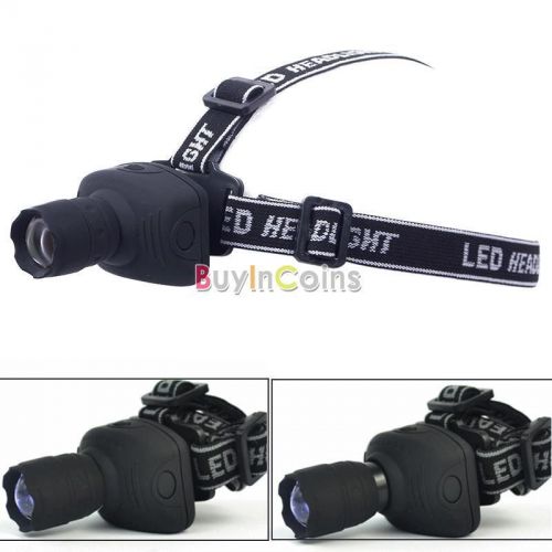 300lm t6 zoomable 3w 3 modes cree led head lamp headlight cycling hiking stable for sale