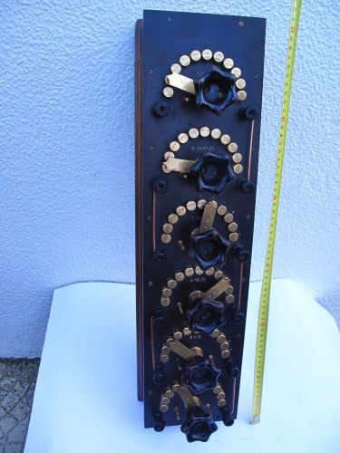 Rare vintage &#034; ruhstrat  a.g.&#034; rheostat for sale