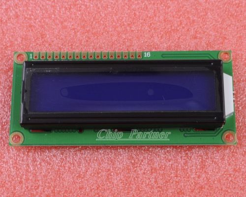 1pcs 1602 16x2 HD44780 Character LCD Display Module LCM blue blacklight  New