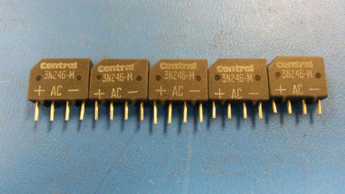 (5 PCS) CENTRAL SEMICONDUCTOR 3N246-M BRIDGE RECT 1.5A 50V