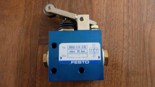 FESTO GGO-1/4-3/8  ONE WAY FLOW CONTROL VALVE  *NEW NO BOX*