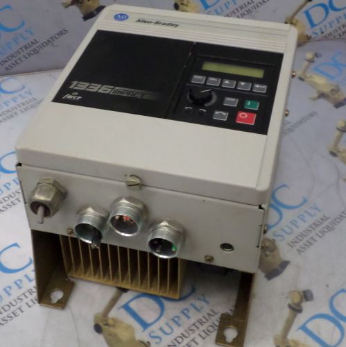 ALLEN BRADLEY 1336E-BRF50-AN-EN IMPACT ADJUSTABLE FREQUENCY AC DRIVE