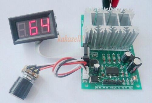 Led digital 30a h-bridge dc 9v 12v 24v motor speed controler pwm plc reversible for sale