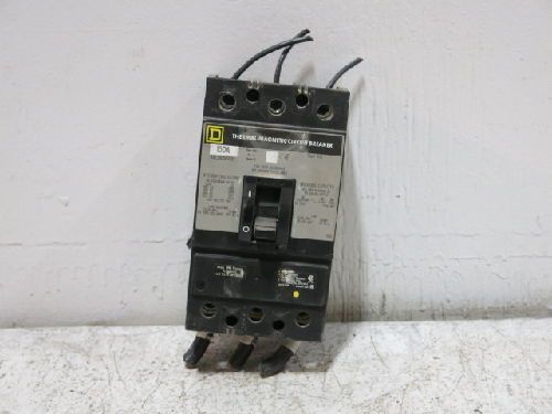 SQUARE-D KAL361501021 3-POLE CIRCUIT BREAKER, 150 AMPS