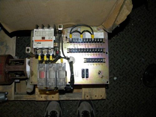 Fanuc servo transformer a80l-0026-0010 7.5kva rj series w/starter switch for sale