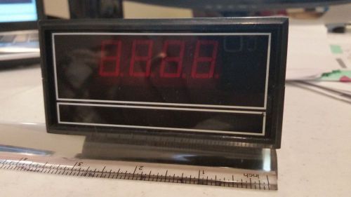 Digital led panel meter 4/20ma = 1999 115vac for sale