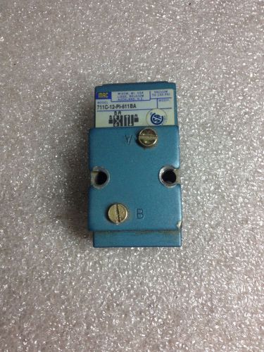 (G1-10) MAC VALVES 711C-12-PI-611BA VALVE