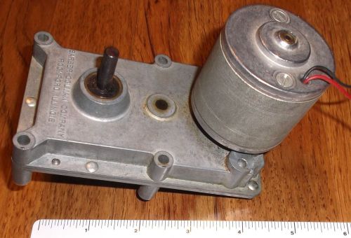 Barber Coleman  12VDC GEAR HEAD MOTOR 8 rpm