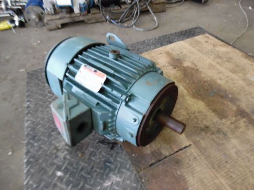 RELIANCE P21G3812A DUTY MASTER 5HP AC MOTOR, FR 0210TC, V 230/460, RPM 1165,USED