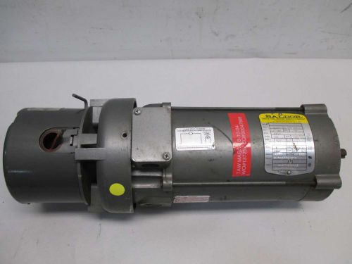 BALDOR PM3435P 104816100BQ W/BRAKE 0.75KW 180V-DC 1750RPM 56Y MOTOR D431340