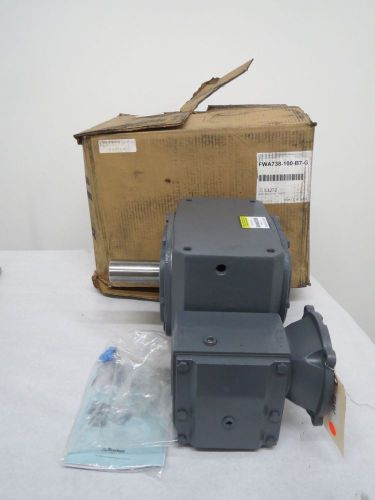 BOSTON GEAR FWA1736-100-B7-G 7/8 IN 1-5/8 IN 1.64HP 100:1 GEAR REDUCER B331271