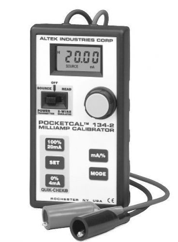 Altek 1342 pocketcal ma calibrator for sale