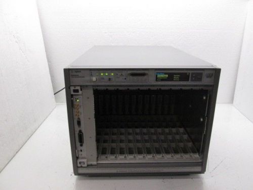 HP / AGILENT E8404A HIGH POWER VXI MAINFRAME W/ E1406A COMMAND MODULE