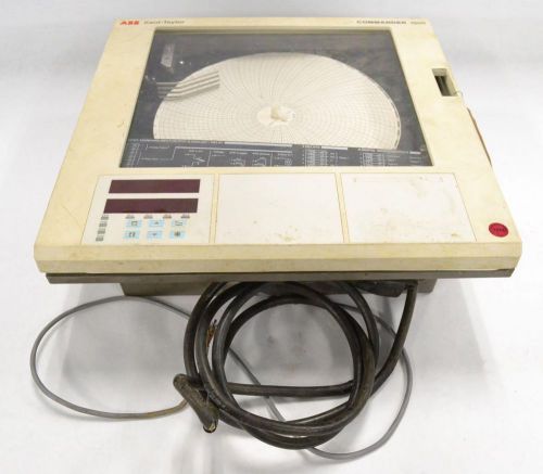 ABB 1911JA001100000STD COMMANDER 1900 CIRCULAR CHART DATA RECORDER 110V B321375