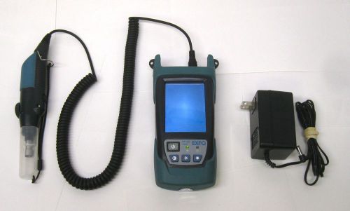 EXFO FIP-400-D Fiber Inspection Probe Optical Viewer Kit + Battery 2011 43872