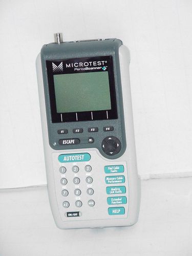 Microtest PentaScanner Plus 2 Way Injector 100MHZ Cable Tester 2938-4007-01