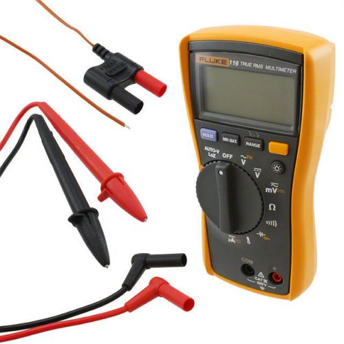 Fluke 116 hvac multimeter w/temperature &amp; microamps , us authorized distributor for sale