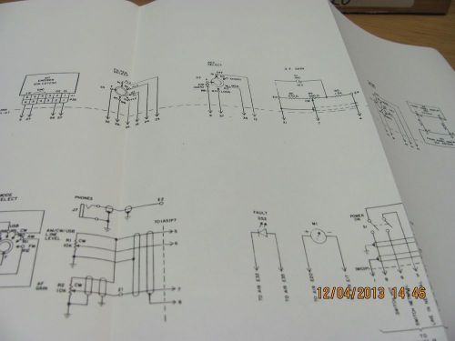 DANA MANUAL RA6390-2: HF Receiver RCI 84236 - Technical w/schematics, #19709