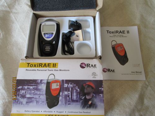 TOXIRAE 11 REUSABLE PERSONAL TOXIC GAS MONITOR