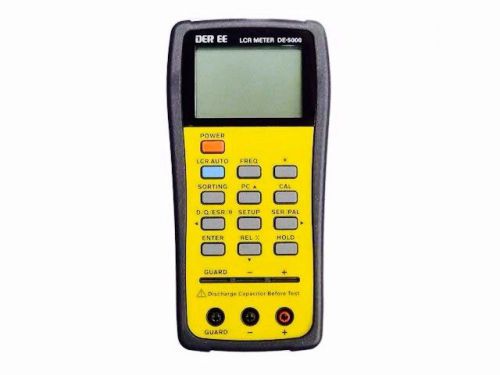 DER EE High Accuracy Handheld LCR Meter  DE-5000 F/S