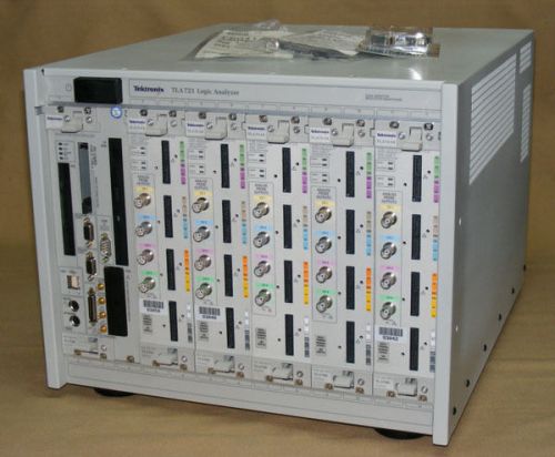 Tektronix tla721 logic analyzer 5x tla7aa4  + extra  #1 for sale