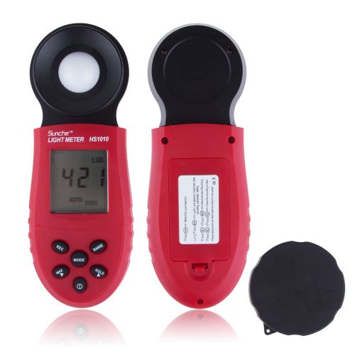 New hot 200,000 digital light meter luxmeter lux/fc meter luminometer photometer for sale