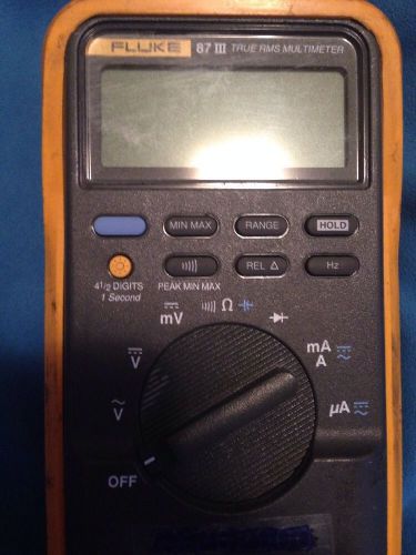 Fluke 87 III True RMS Multimeter.  Meter Only.  Good Condition