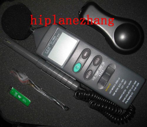 luxmeter Illuminometer Sound Level Humidity Temperature 4in1 Meter Test DT-8820