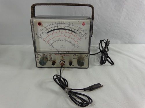 Vintage RCA SENIOR VOLTOHMYST Model WV-98C Volt/Ohm Meter Tester