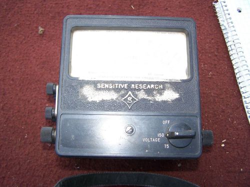 Sensitive Reasearch Singer  Watt Meter