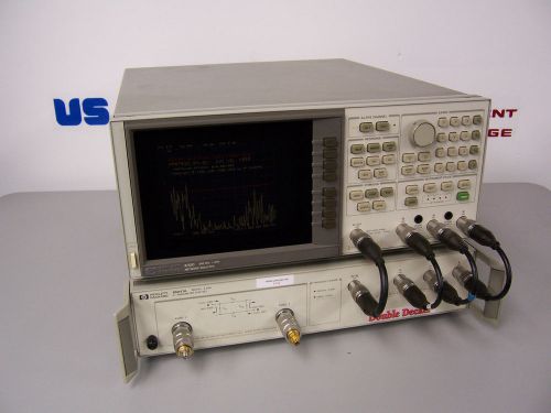 6748 agilent / hp 8753c / 85047a 300khz - 6ghz network analyzer &amp; s- parameter for sale