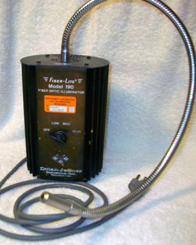 Fiber-Lite Model 190 Fiber Optic Illuminator Dolan-Jenner Industries