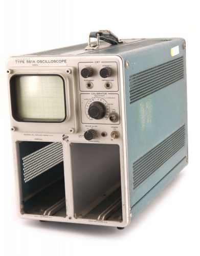Vintage Tektronix 561A 10MHz 2-Slot Oscilloscope Mainframe NO POWER PARTS
