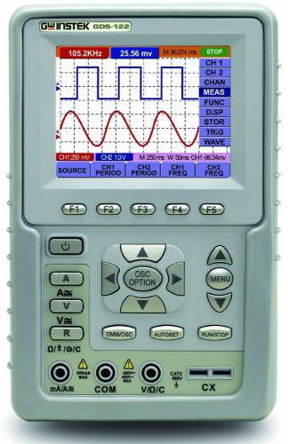 GDS-122 Digital Ociliscope &amp; True RMS Multimeter (GW INSTEK)