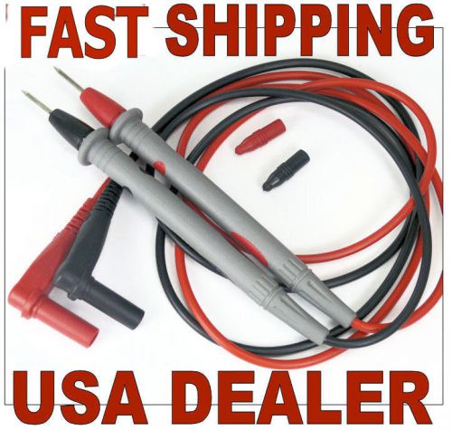 Fluke Type Test Lead Set for Digital Multimeter  - DMM Probes - Free Shipping