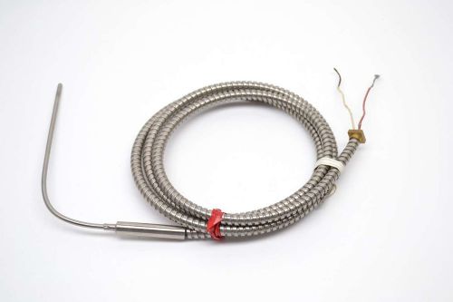 NEW GORDON IMMERSION 90 DEG THERMOCOUPLE 5 IN STAINLESS PROBE B435308