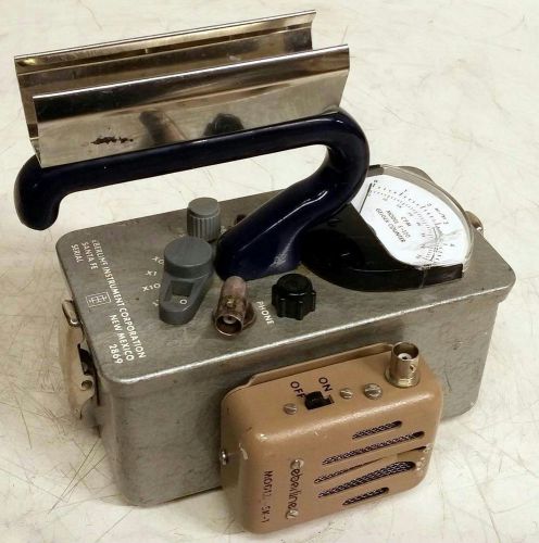 EBERLINE E-120 GEIGER COUNTER W/SK-1 SPEAKER