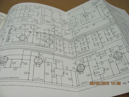 BOONTON MODEL 202B,C,D,E,F;G: FM Signal Generators- Test&amp;Align.Proc Manual 18145