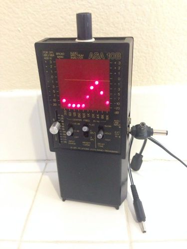 Goldline ASA-10B Hand Held Calibrated 10 Band Single Octave Analyzer